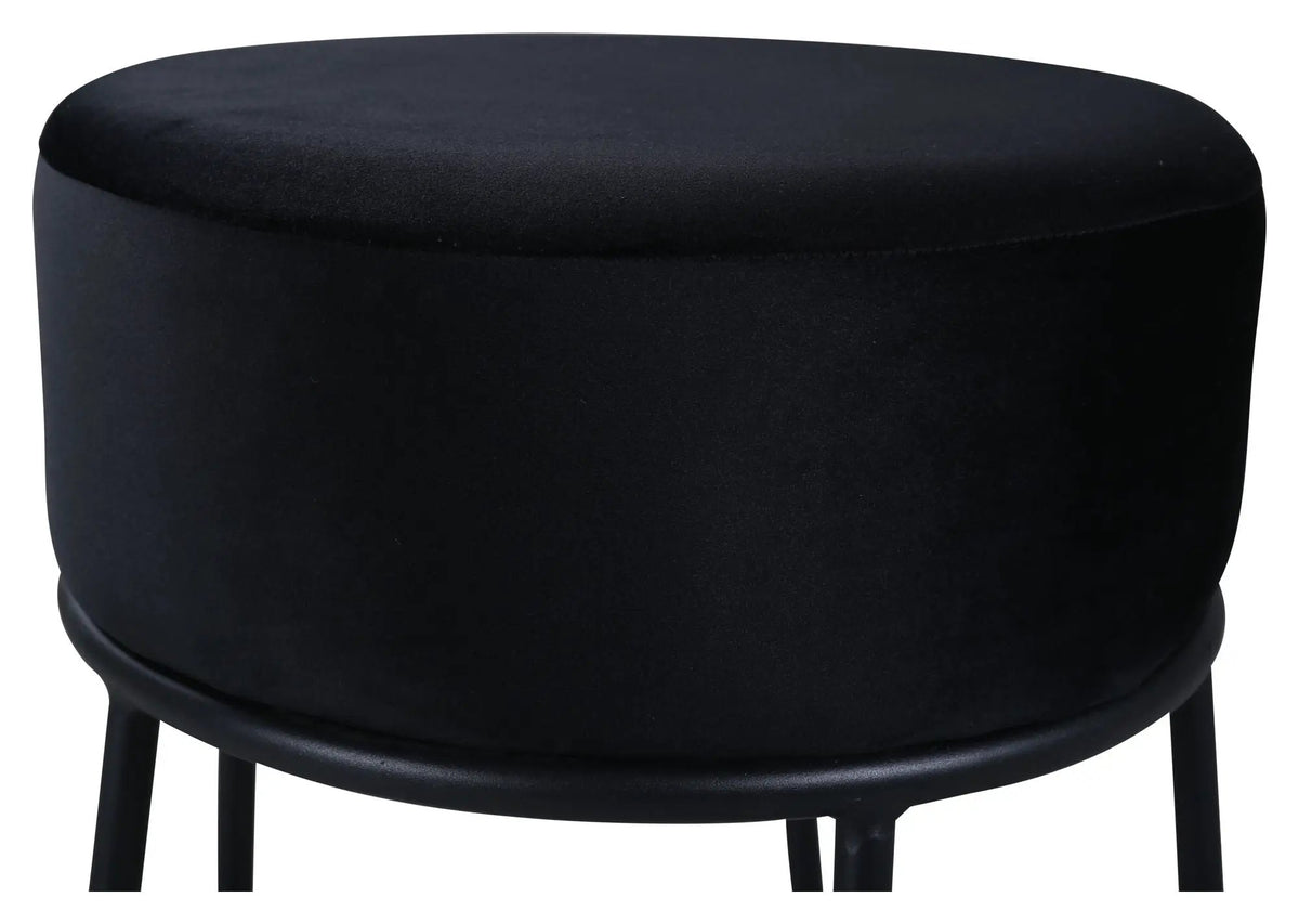 Pippi Puf, Sort Velour, sort
