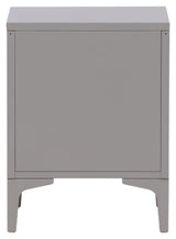Piring Sengebord - Lysegrå - Unoliving.com