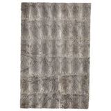 Plaid af Kaninskind, Natural Grey