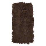Plaid af tibetansk lammeskind, Premium, 60x120, Taupe