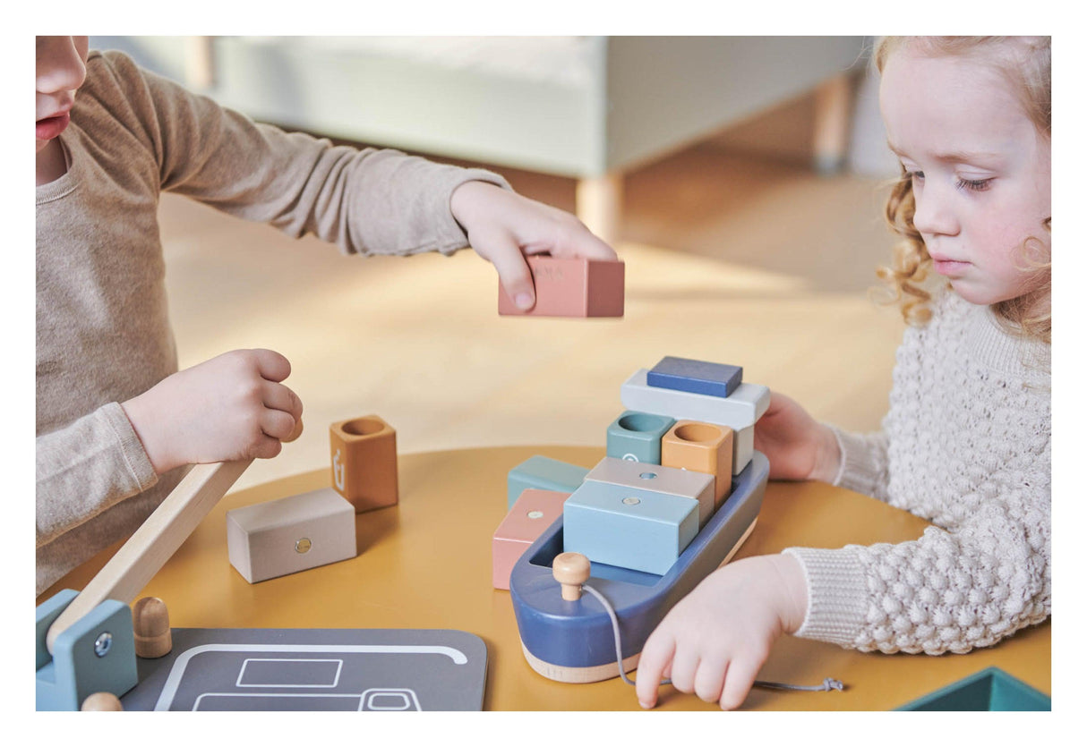 Play Containerskib, Multifarvet - Unoliving.com