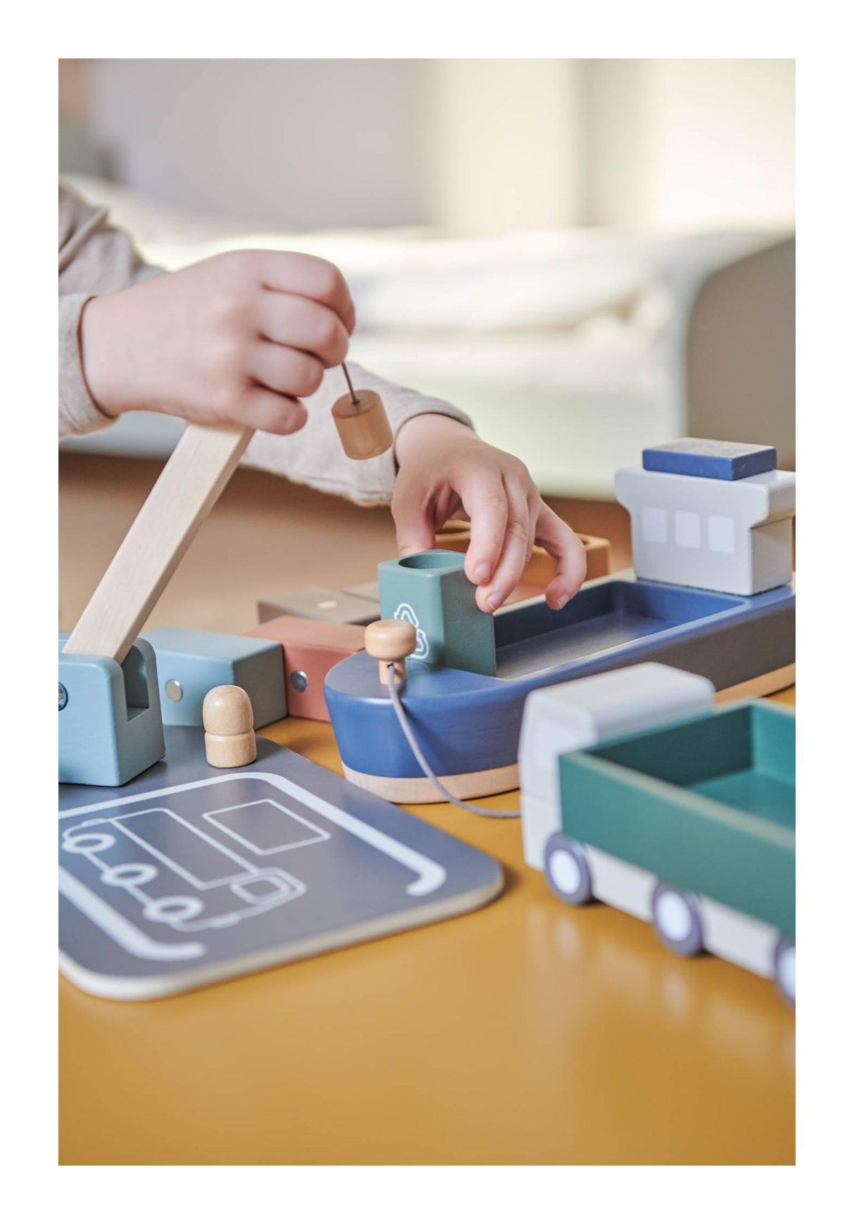 Play Containerskib, Multifarvet - Unoliving.com