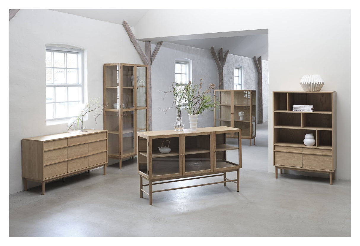 Ponza, reol 140cm - eg - Unoliving.com