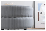 Pot Puf, Grå Fløjl - Unoliving.com