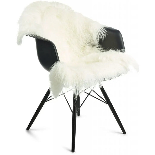 Premium Tibetansk Lammeskind 135x50, Ivory