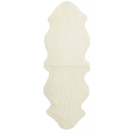 Premium kort krøllet Lammeskind fra NZ 180 - Ivory