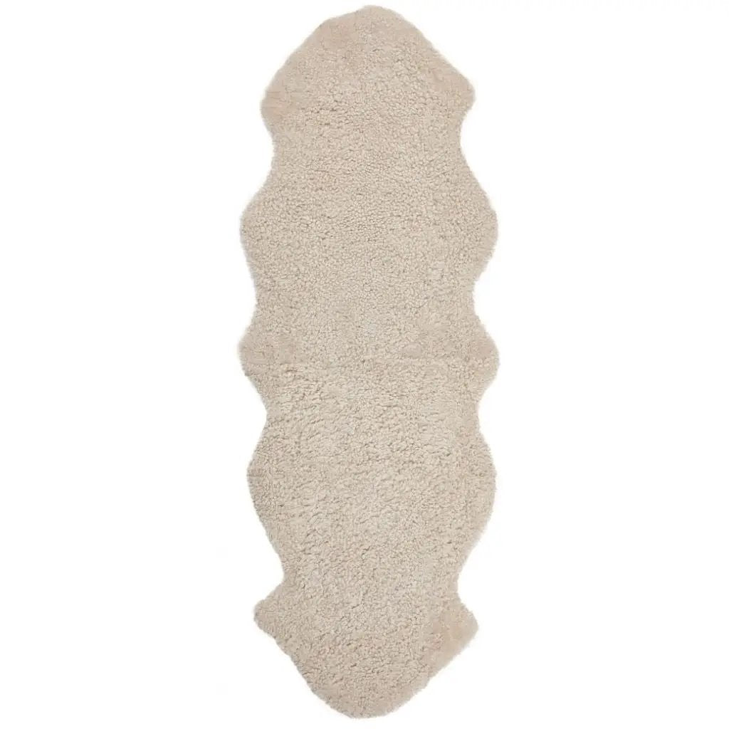 Premium kort krøllet Lammeskind fra NZ 180 - Pearl