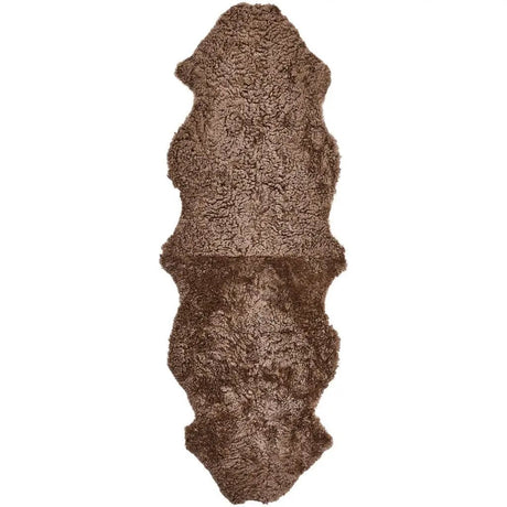 Premium kort krøllet Lammeskind fra NZ 180 - Taupe