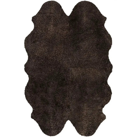 Premium kort krøllet Lammeskind fra NZ 180x60 - Cappuccino