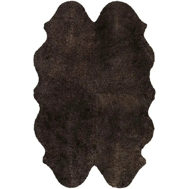 Premium kort krøllet Lammeskind fra NZ 180x60 - Cappuccino