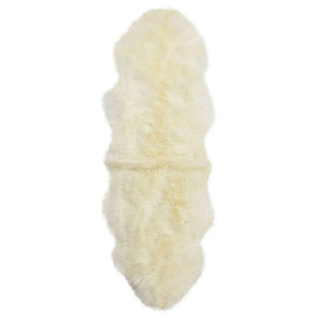 Premium langhåret Lammeskind fra NZ 180 - Ivory
