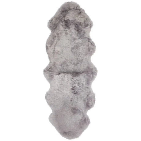 Premium langhåret Lammeskind fra NZ 180 - Light Grey