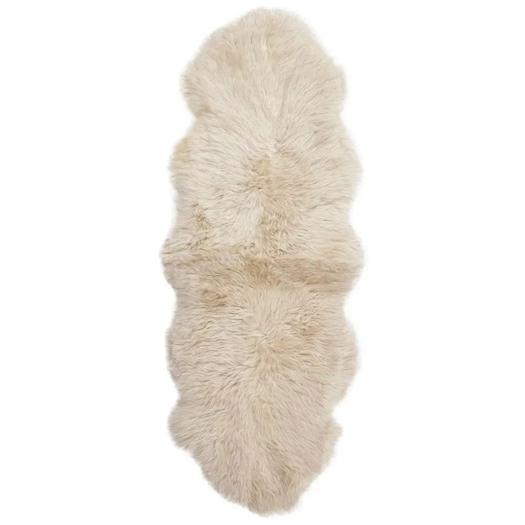 Premium langhåret Lammeskind fra NZ 180 - Linen