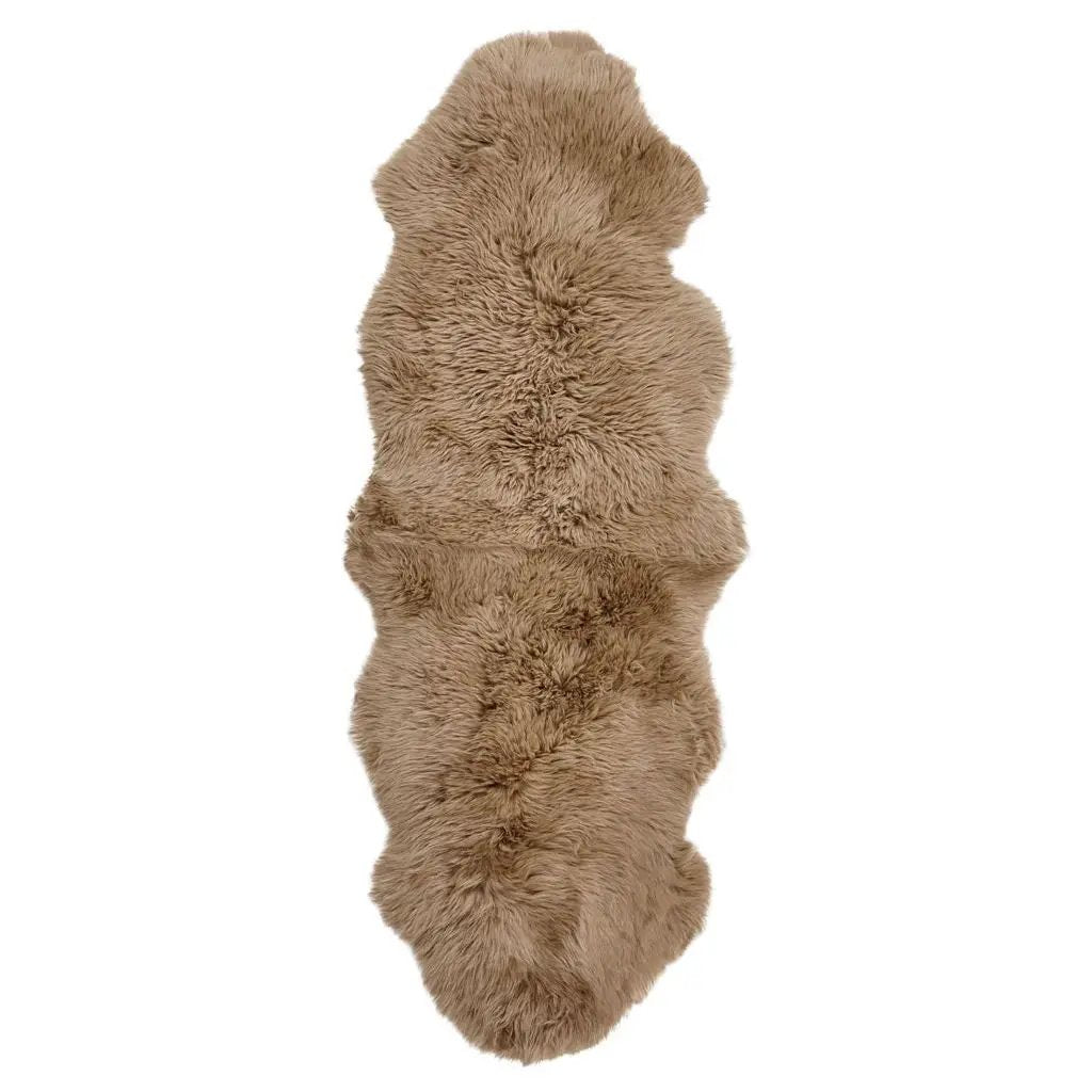 Premium langhåret Lammeskind fra NZ 180 - Taupe