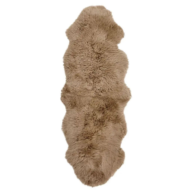 Premium langhåret Lammeskind fra NZ 180 - Taupe