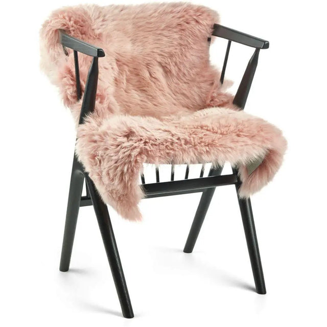 Premium langhåret Lammeskind fra NZ 90 - Rosa