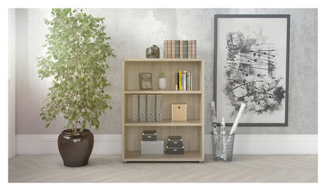 Prima Bogreol - Lys træ/Eg