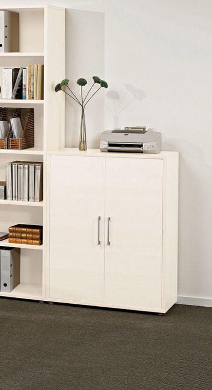 Prima Kontorskab - Hvid