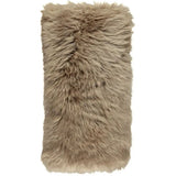 Pude, Langhåret NZ Lammeskind, 28x56, Taupe