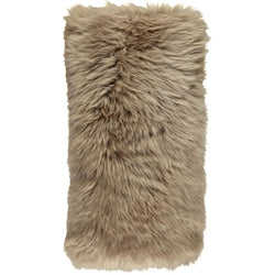 Pude, Langhåret NZ Lammeskind, 28x56, Taupe