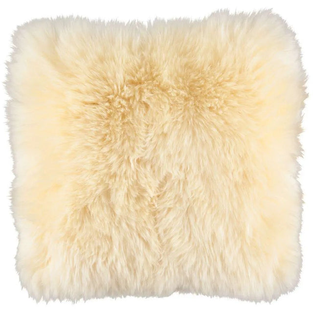 Pude, Langhåret NZ Lammeskind, 35x35, Light honey