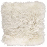 Pude, Langhåret NZ Lammeskind, 35x35, Linen