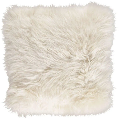 Pude, Langhåret NZ Lammeskind, 35x35, Linen
