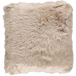 Pude, Langhåret NZ Lammeskind, 50x50, Warm Sand