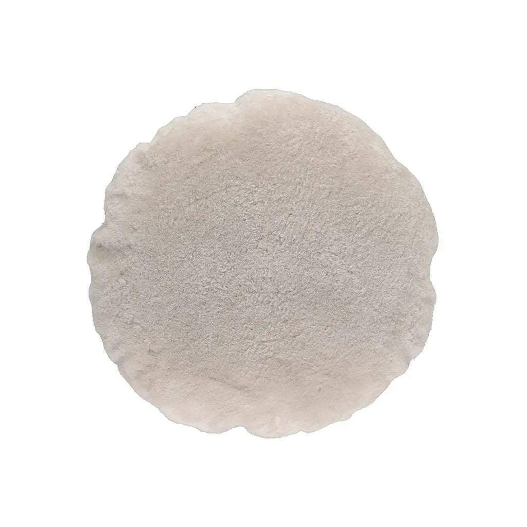 Pude, Nordic Velvet, Ø45, Grey Sand