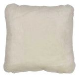 Pude af Premium NZ lammeskind - Hvid, 40x40