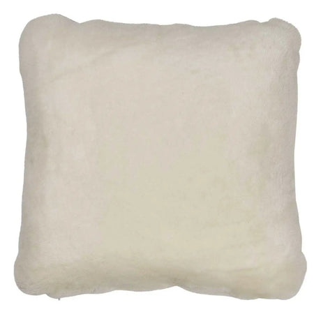 Pude af Premium NZ lammeskind - Hvid, 40x40