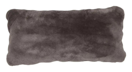 Pude af Premium NZ lammeskind - Mørk Grå, 28x56
