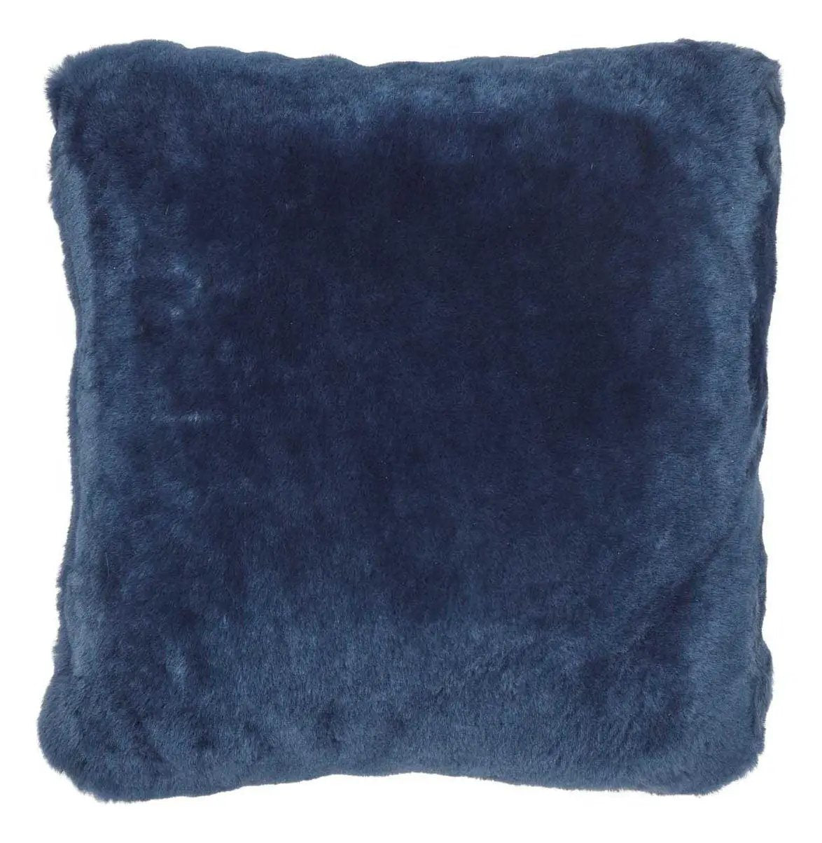 Pude af Premium NZ lammeskind - Navy Blue, 40x40