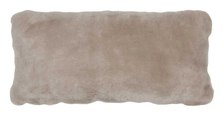 Pude af Premium NZ lammeskind - Silver Grey, 28x56