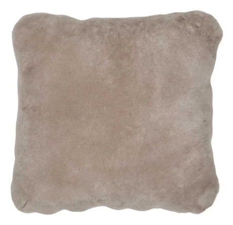 Pude af Premium NZ lammeskind - Silver Grey, 40x40