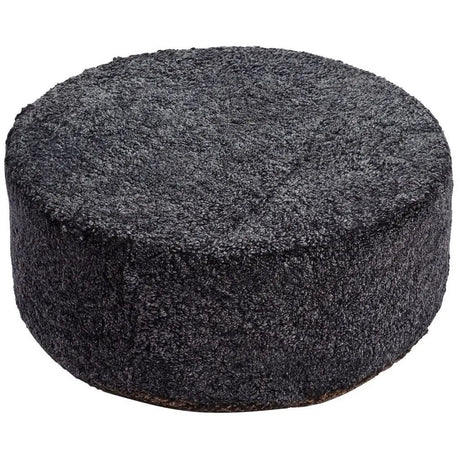 Puf, small, NZ SW premium, Ø72, Antracit/Cappucino