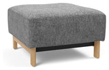 Pyxis Ottoman Natur, Twist/Charcoal - Unoliving.com