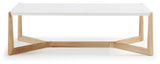 QUATRO Sofabord, Natur, 120x60 - Unoliving.com