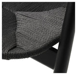Relate, spisebordsstol m/armlæn - sort - Unoliving.com