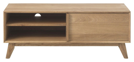 Rho Tvbord m. 1 låge - Egefinér, B120