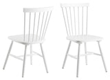 Riano, spisebordsstol - hvid - Unoliving.com
