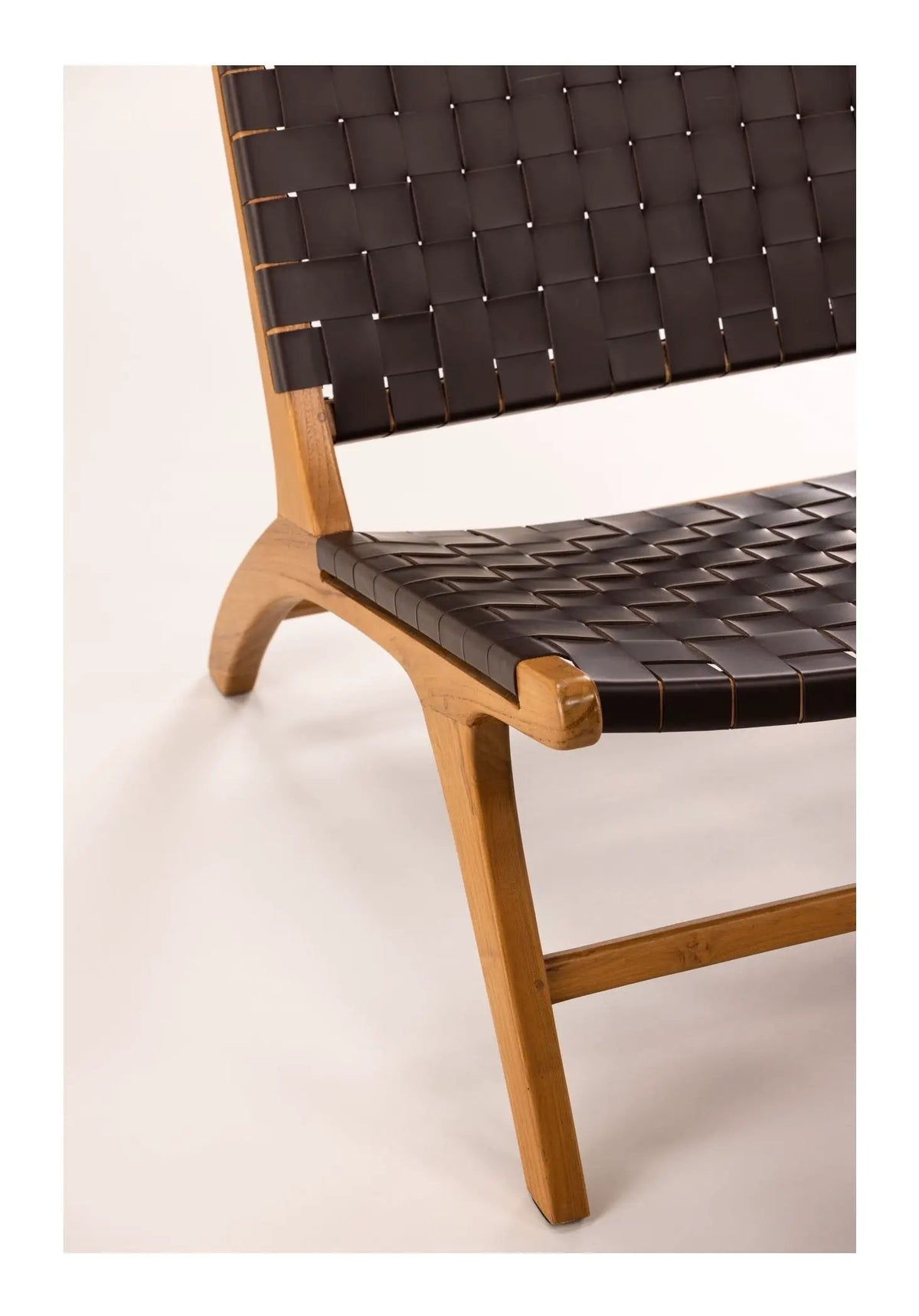 Rike Loungestol, Teak, Brown