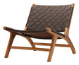Rike Loungestol, Teak, Brown