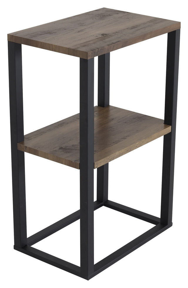 Rise Sengebord - Vintagebrun recycled Papirtop