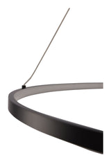 Rödäng x Josefin Lustig Pendel, Aluminum, Sort - Unoliving.com
