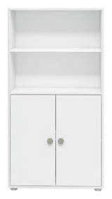 Roomie Midi-reol m. 2 låger, Grøn/Hvid - Unoliving.com