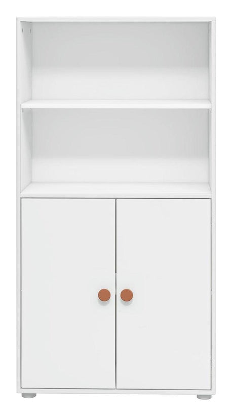 Roomie Midi-reol m. 2 låger, Rosa/Hvid - Unoliving.com