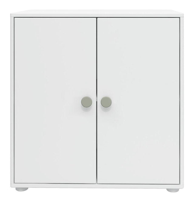 Roomie Skab, Grøn/Hvid - Unoliving.com