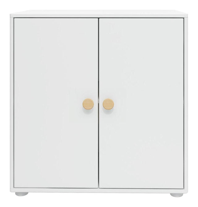 Roomie Skab, Hvid/Eg - Unoliving.com