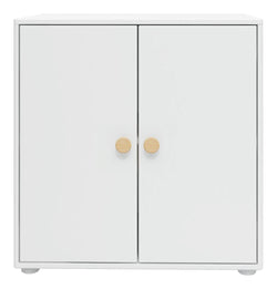 Roomie Skab, Hvid/Eg - Unoliving.com